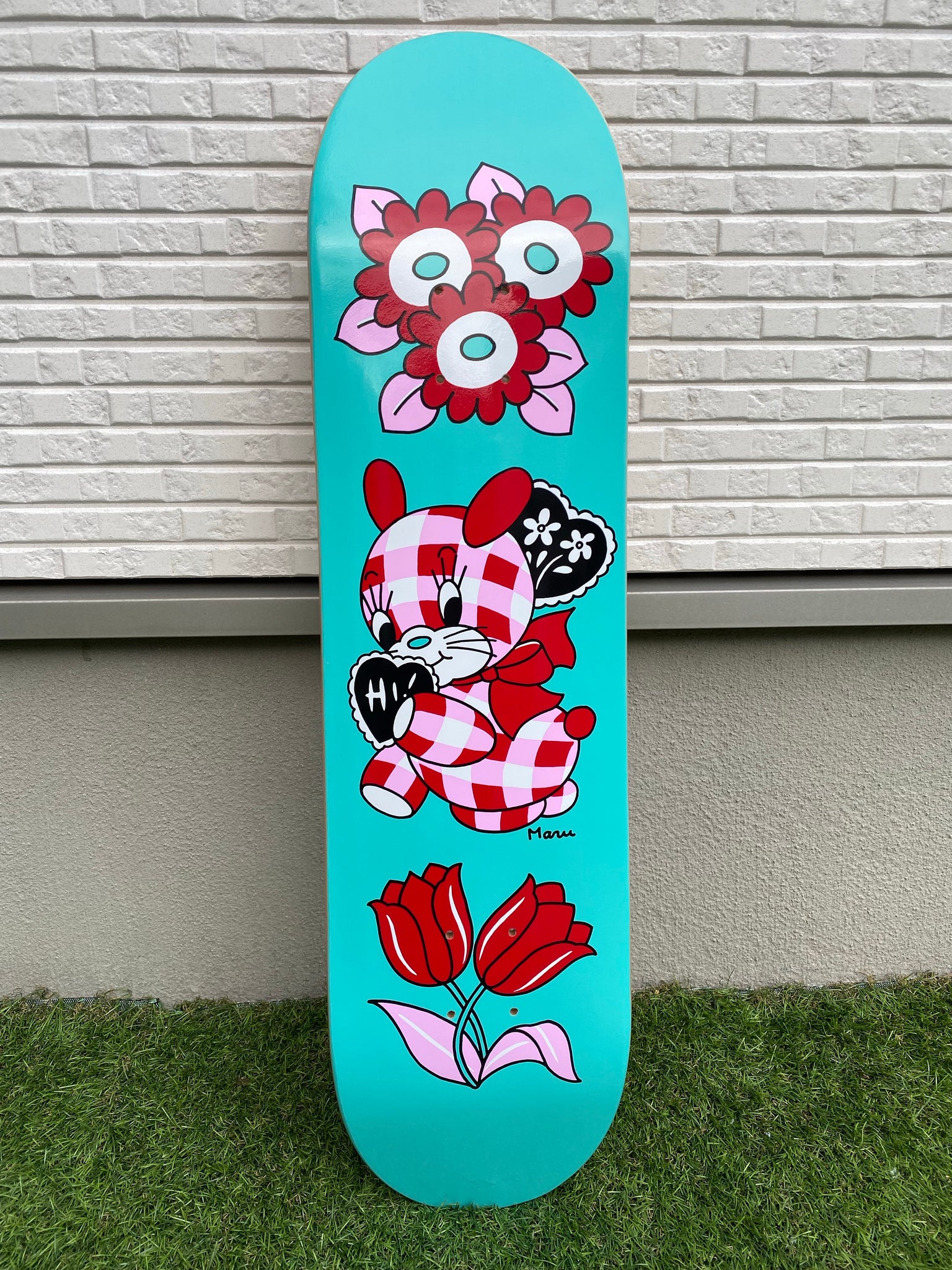 Maru kawaii skateboard